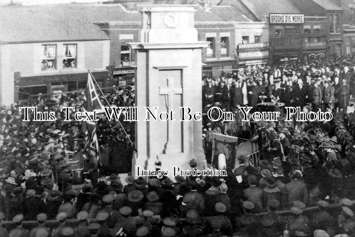 WI 222 - Unveiling The Cenotaph, Swindon, Wiltshire 30th Oct 1920
