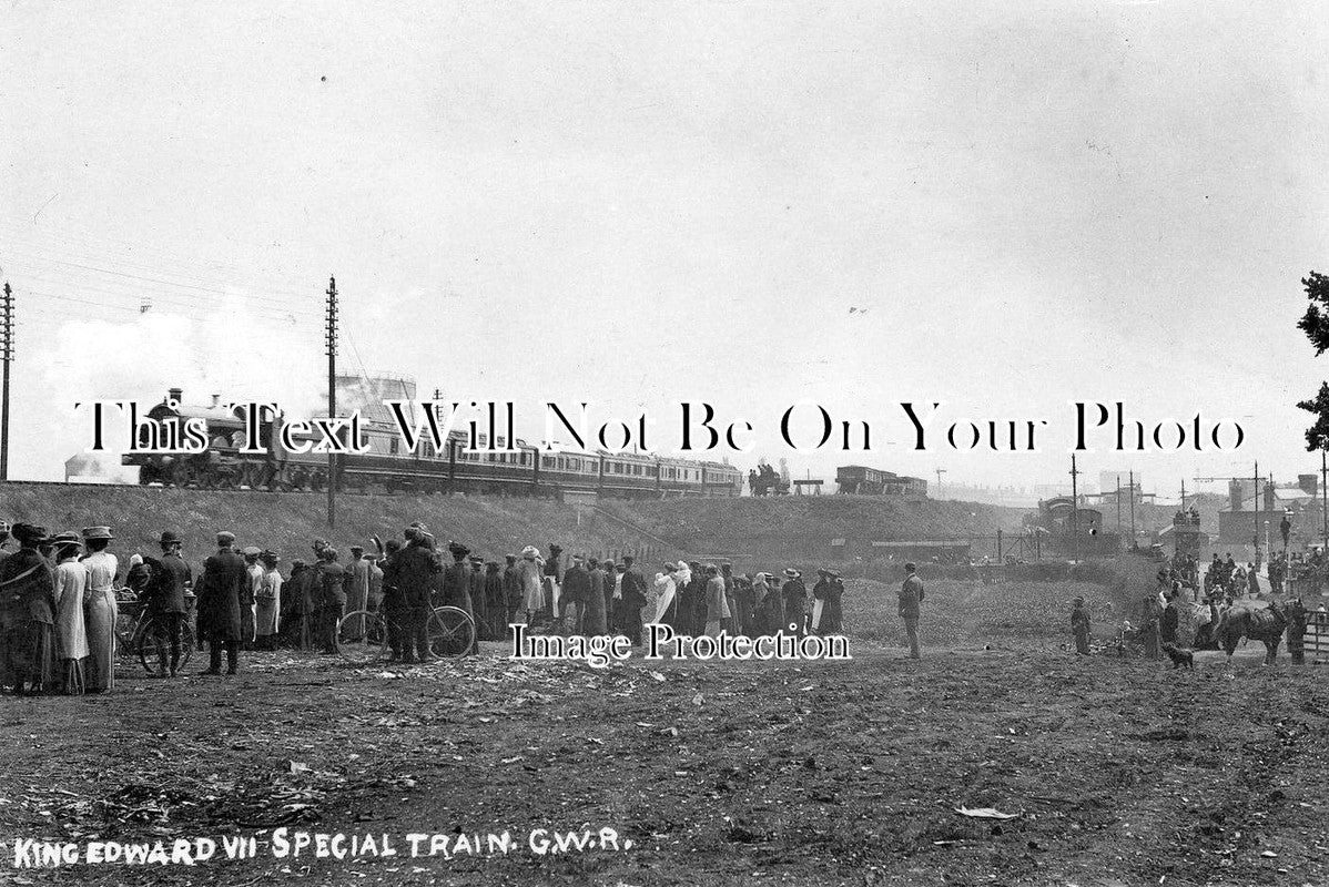 WI 247 - King Edward VII Special Train G.W.R, Swindon, Wiltshire 1909