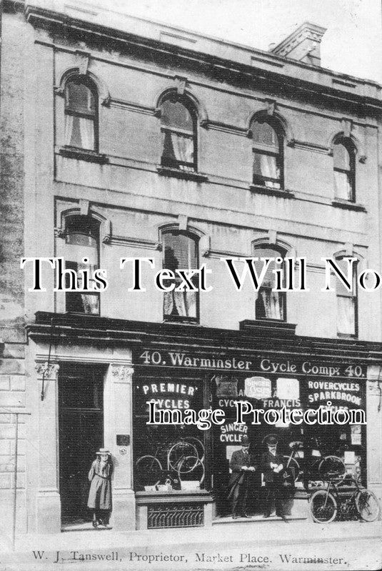 WI 259 - Warminster Cycle Company, 40 Market Place, Wiltshire