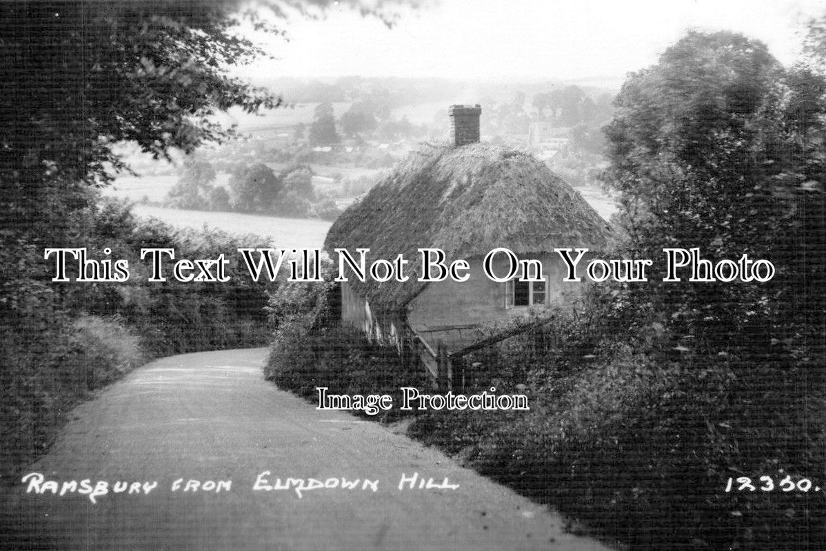 WI 293 - Ramsbury From Elmdown Hill, Wiltshire