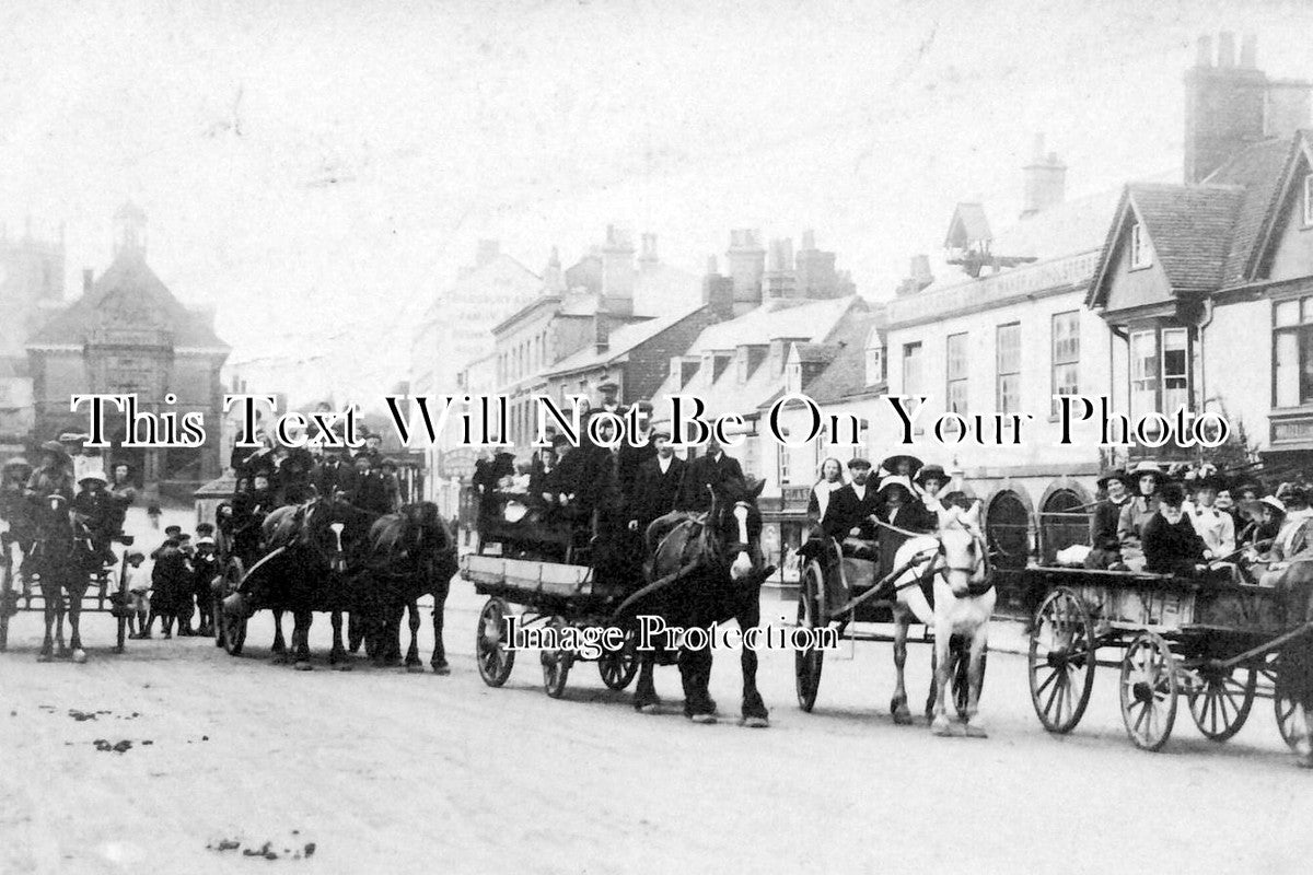 WI 370 - Malborough, Street Parade, Wiltshire
