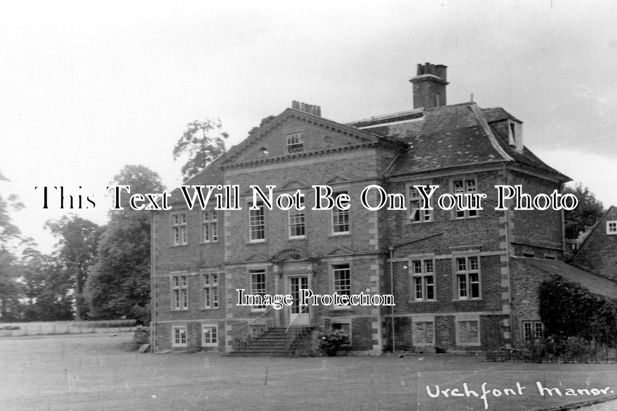 WI 380 - Urchfont Manor, Wiltshire c1920