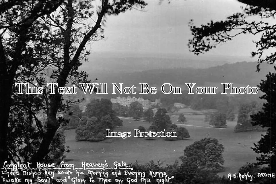 WI 381 - Longleat House From Heaven's Gate, Wiltshire