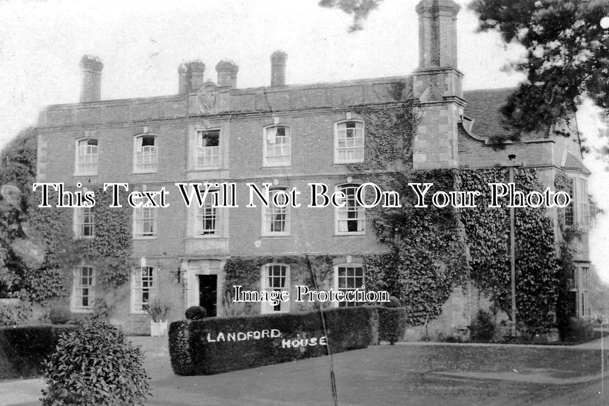 WI 385 - Landford House, Wiltshire c1920