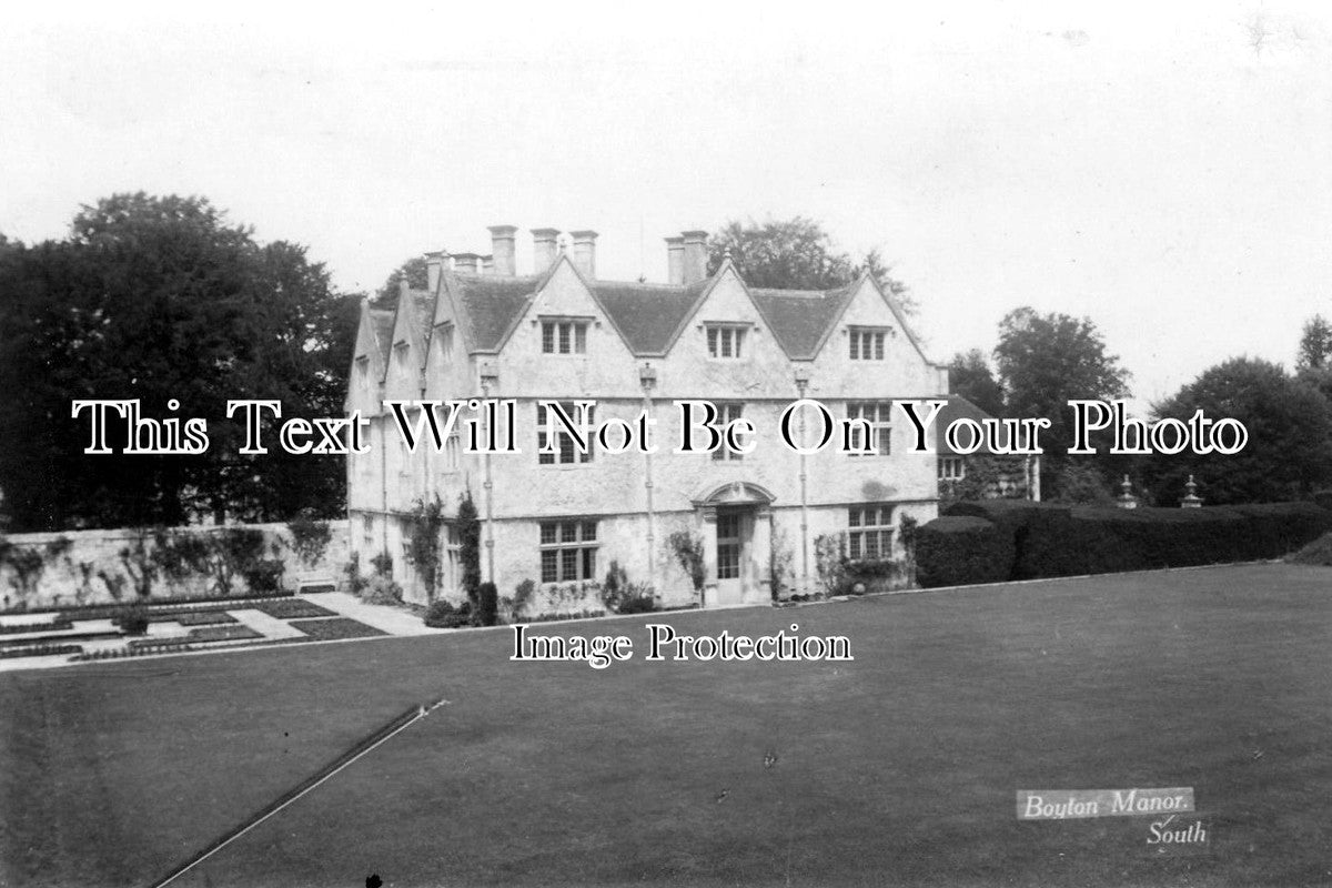 WI 390 - Boyton Manor, Boyton, Wiltshire c1920
