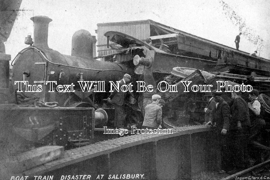 WI 436 - Boat Train Disaster, Salisbury, Wiltshire