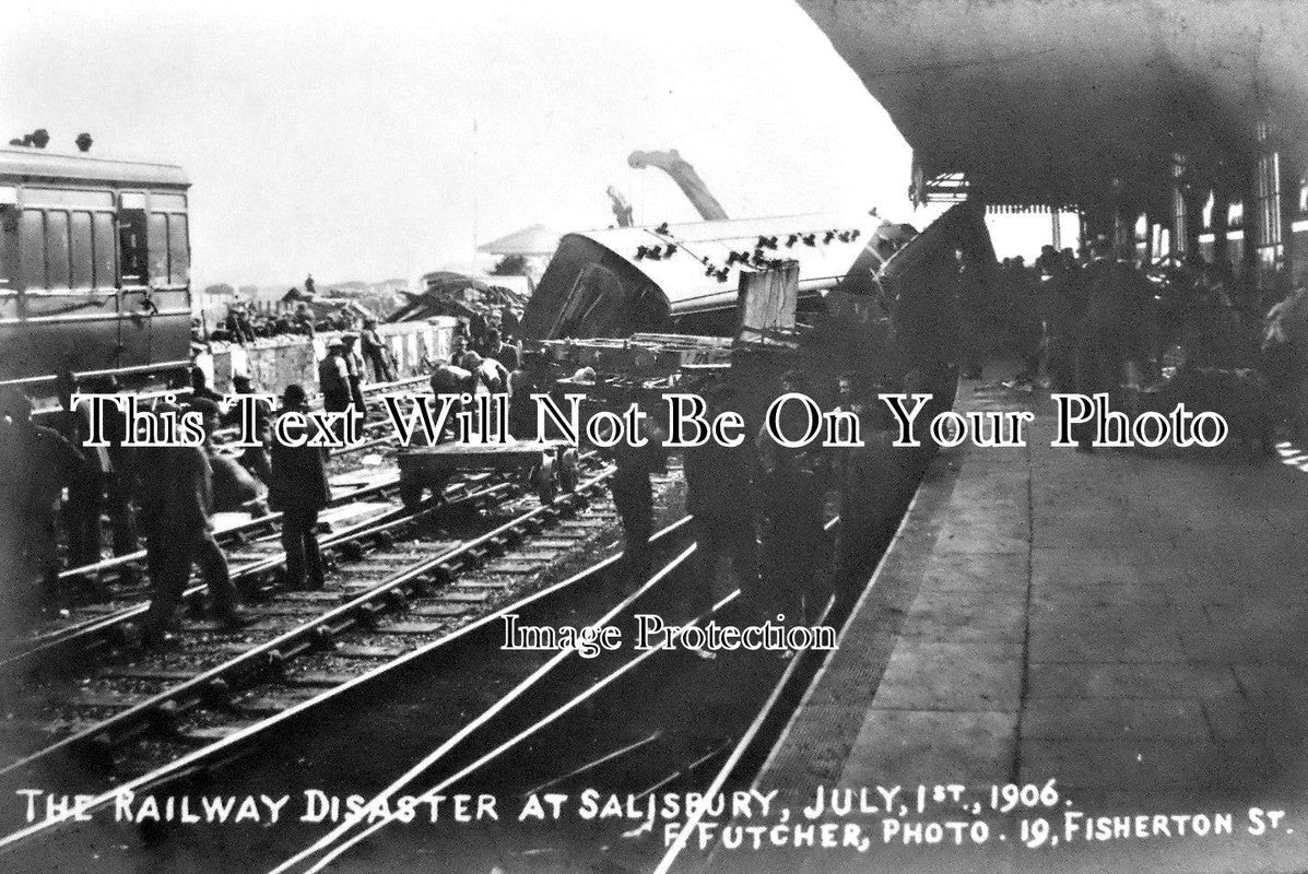 WI 460 - Salisbury Railway Train Disaster, Wiltshire 1906
