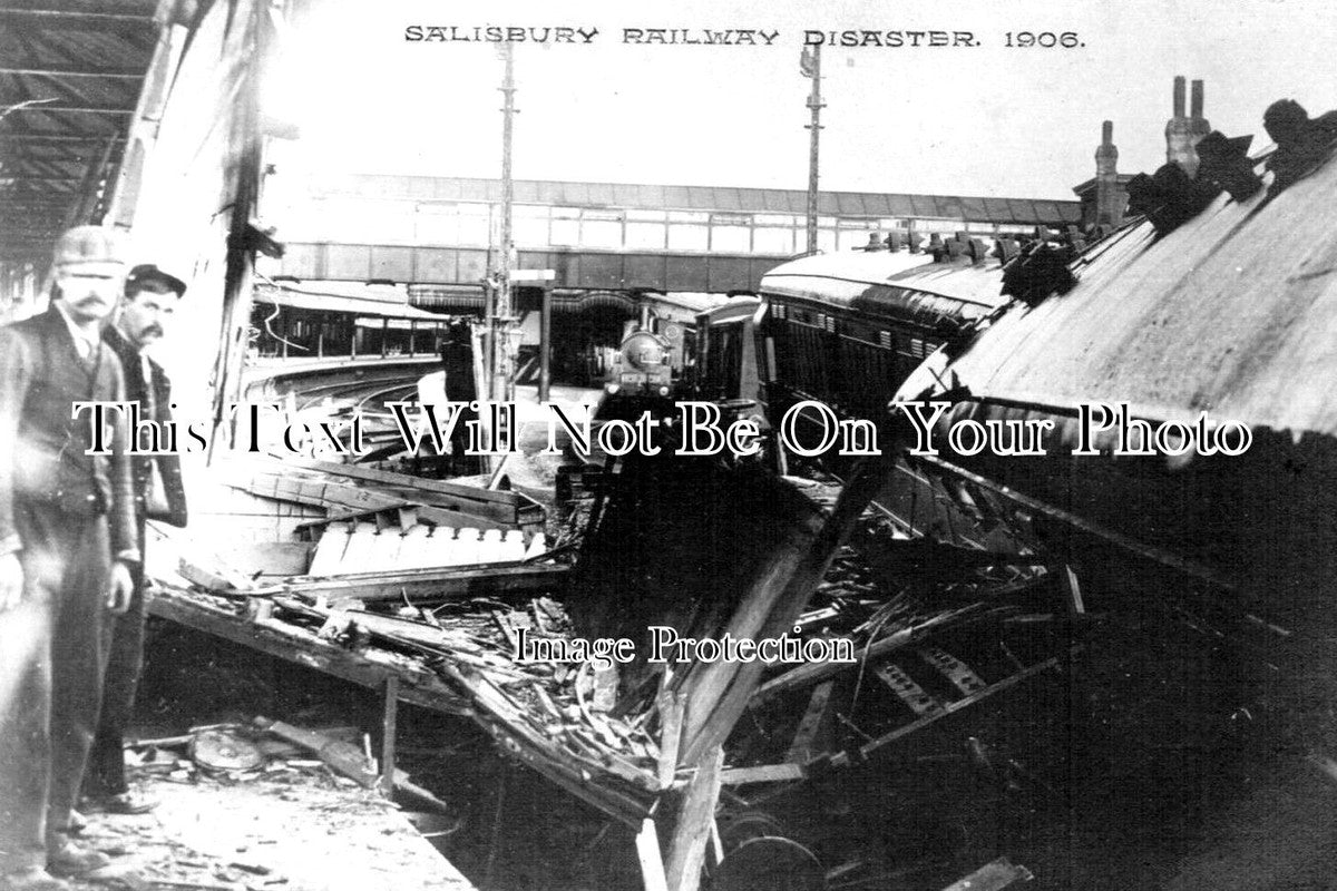 WI 507 - Salisbury Railway Disaster, Wiltshire 1906