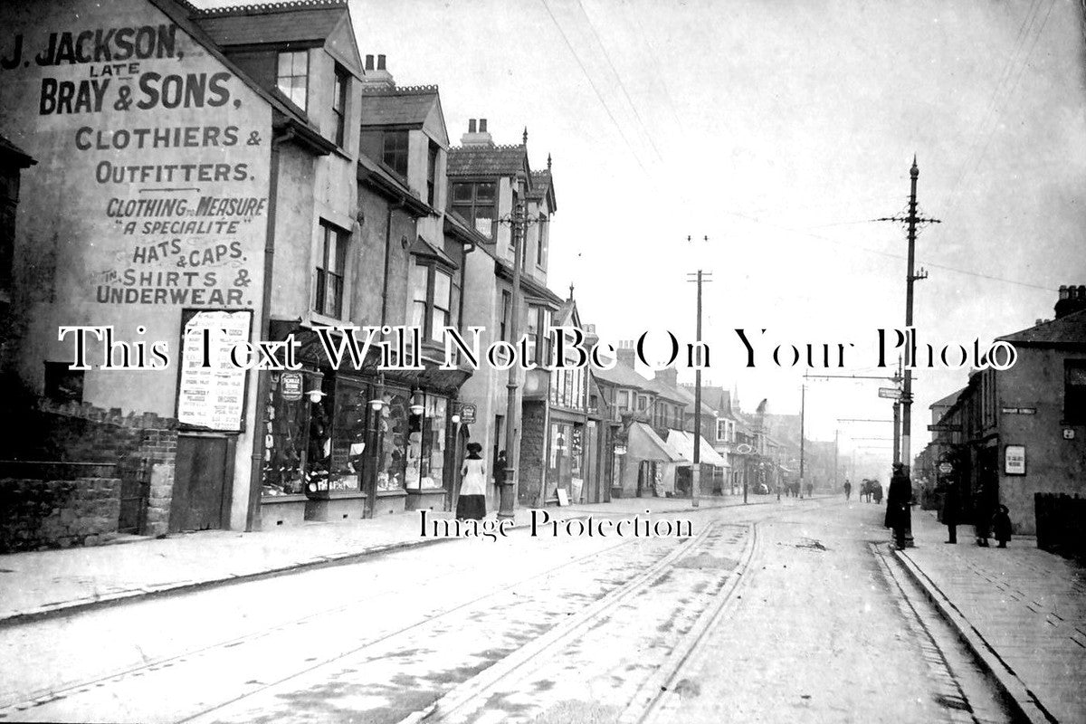 WI 520 - Bright Street, Swindon, Wiltshire c1909
