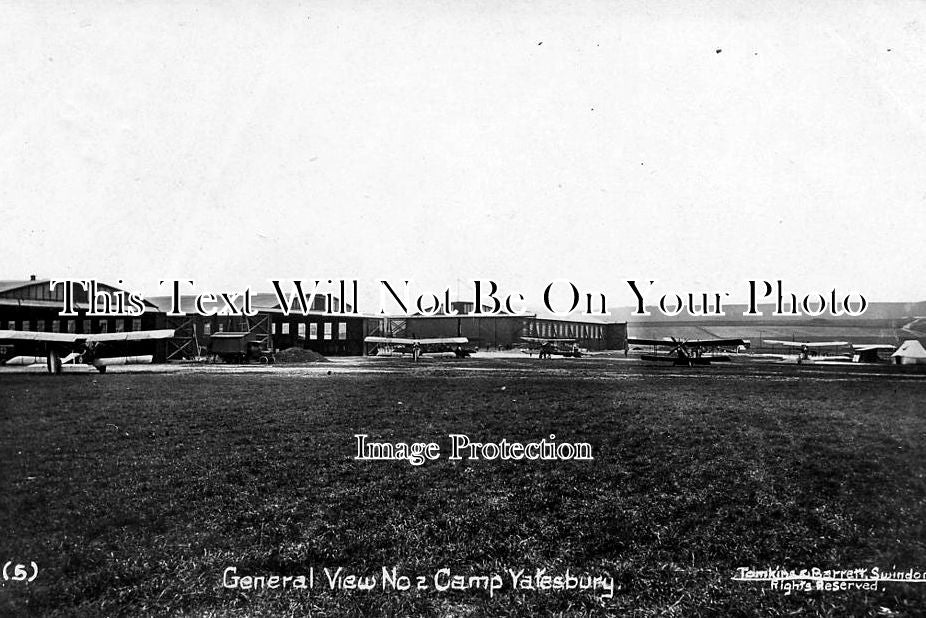 WI 54 - Yatesbury Air Force Camp, Wiltshire c1917