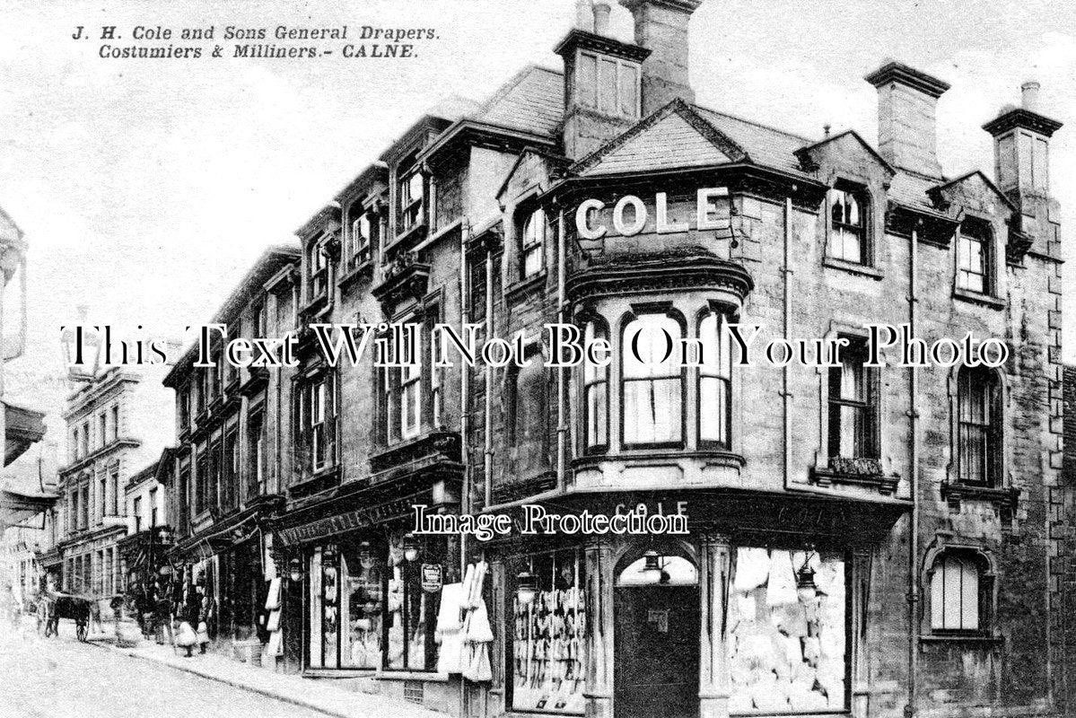 WI 566 - J.H Cole & Sons General Drapers, Calne, Wiltshire