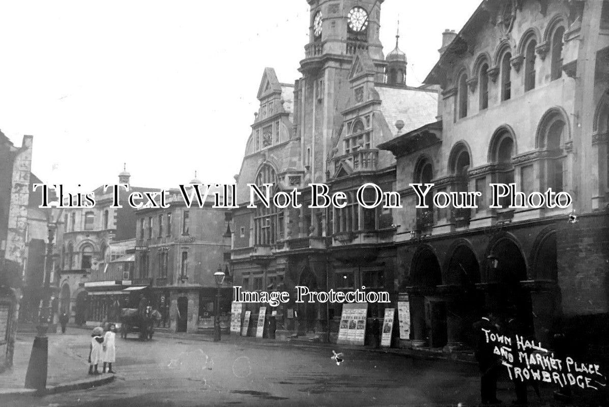 WI 567 - Town Hall & Market Place, Trowbridge, Wiltshire