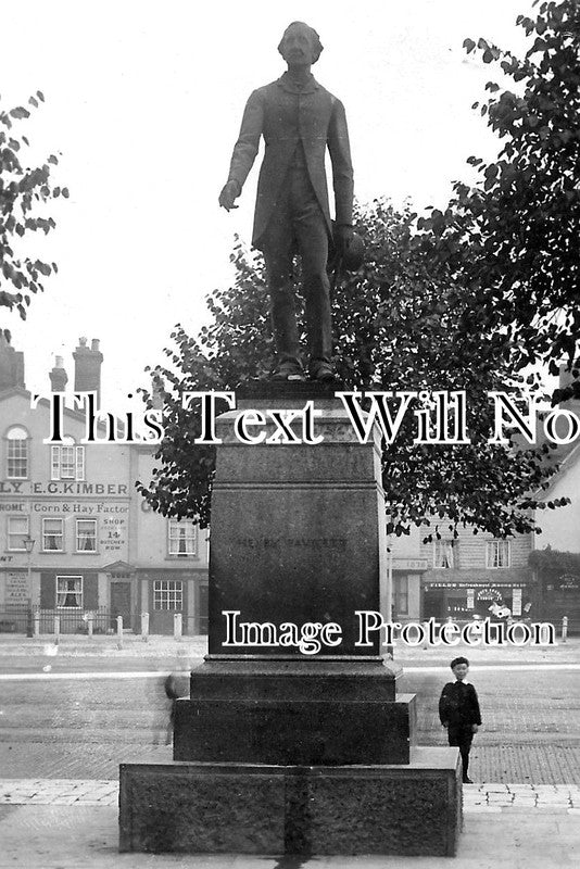 WI 580 - The Fawcett Statue, Salisbury, Wiltshire
