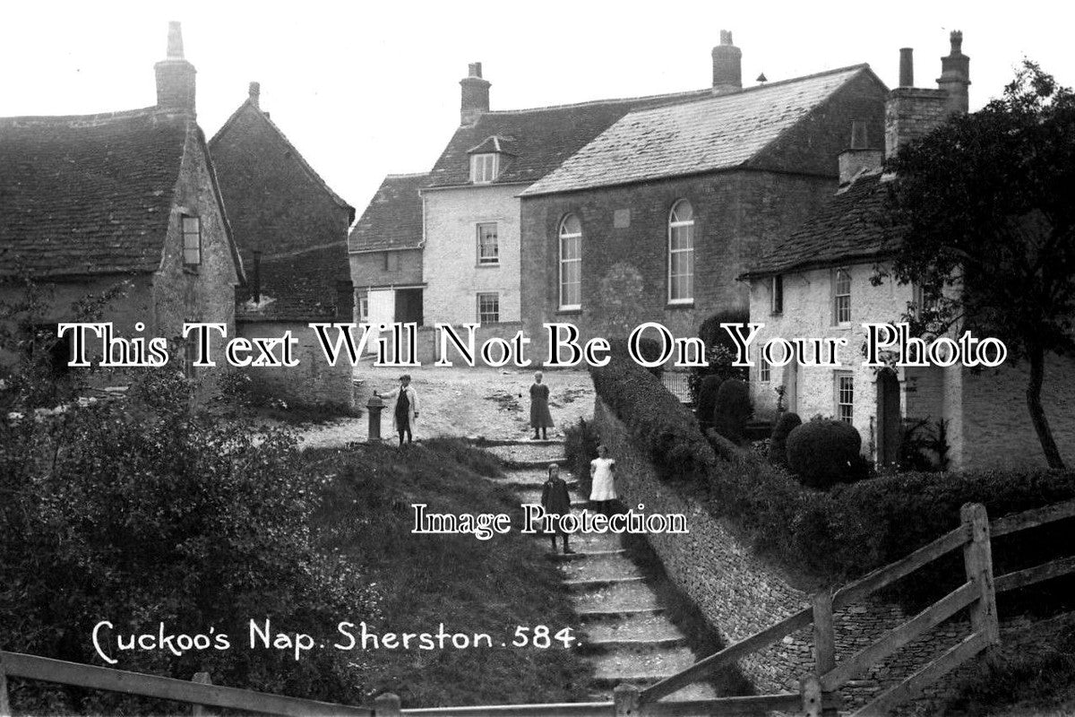 WI 591 - The Cuckoos Nap, Sherston, Wiltshire c1915