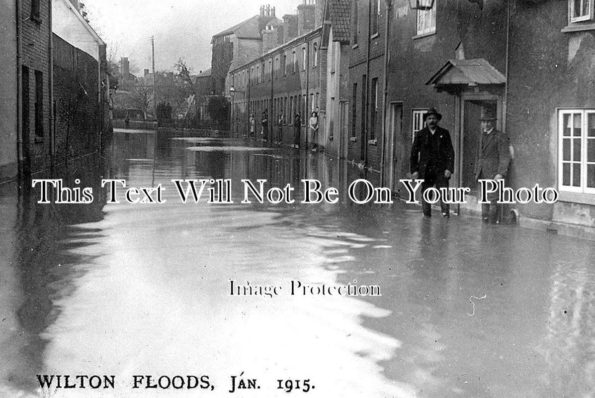 WI 623 - Wilton Floods, Wiltshire Jan 1915