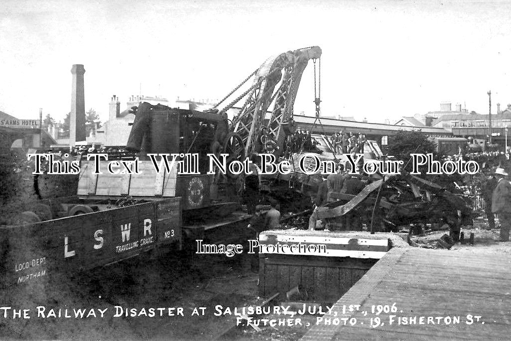 WI 629 - The Railway Disaster At Salisbury, Wiltshire 1906
