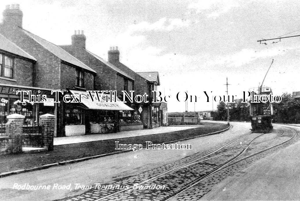 WI 647 - Rodbourne Road Tram Terminus, Swindon, Wiltshire