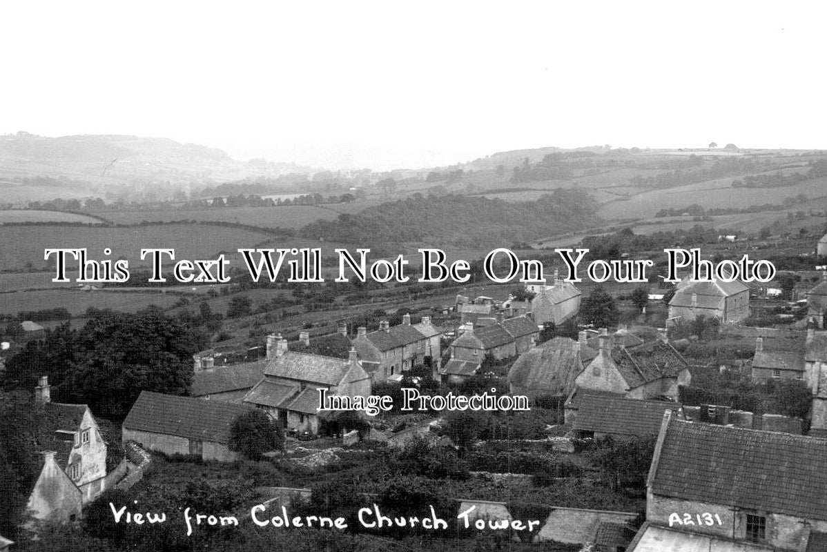 WI 779 - View From Church Tower, Colerne, Wiltshire