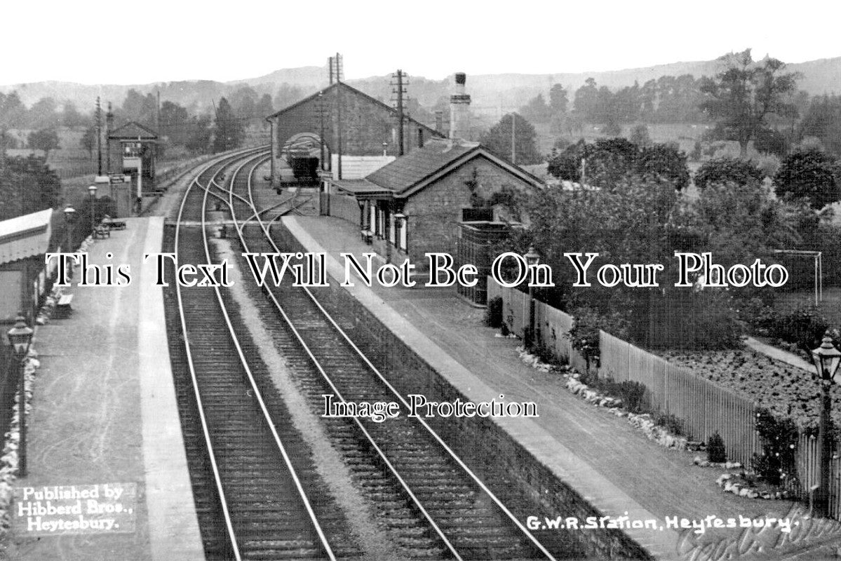 WI 793 - Heytesbury Railway Station, Wiltshire c1917
