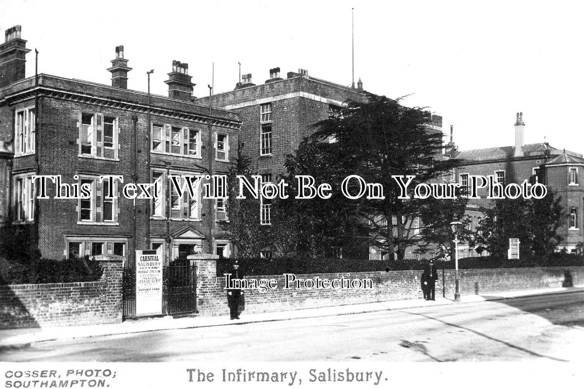 WI 796 - The Infirmary, Hospital, Salisbury, Wiltshire c1905
