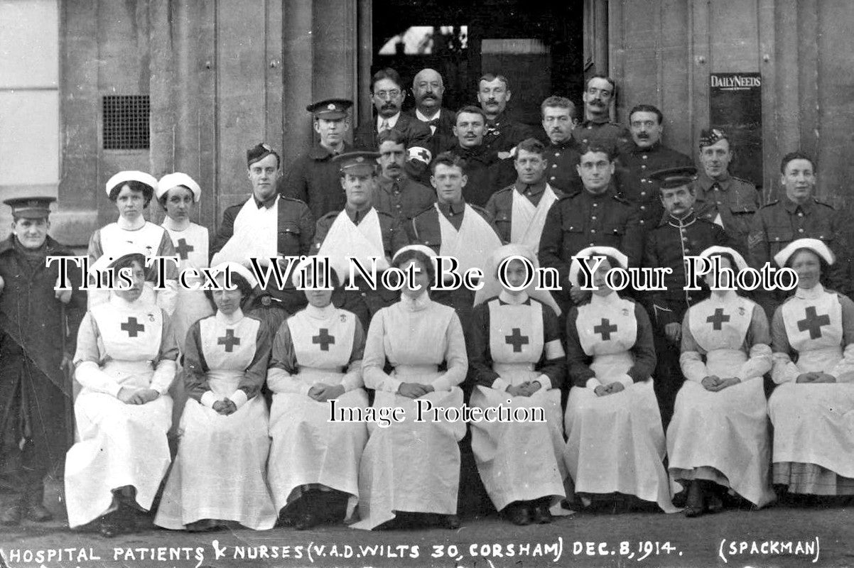 WI 813 - WW1 VAD Hospital, Corsham, Wiltshire 1914