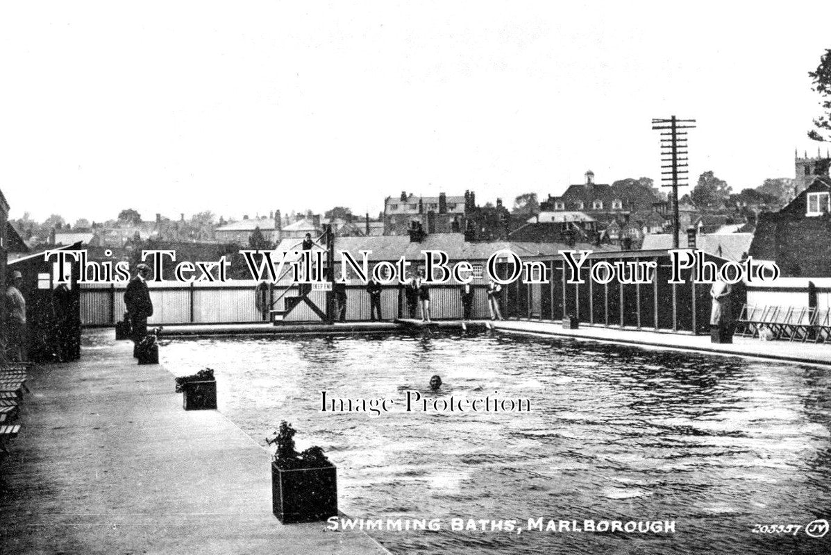 WI 818 - Swimming Baths, Marlborough, Wiltshire