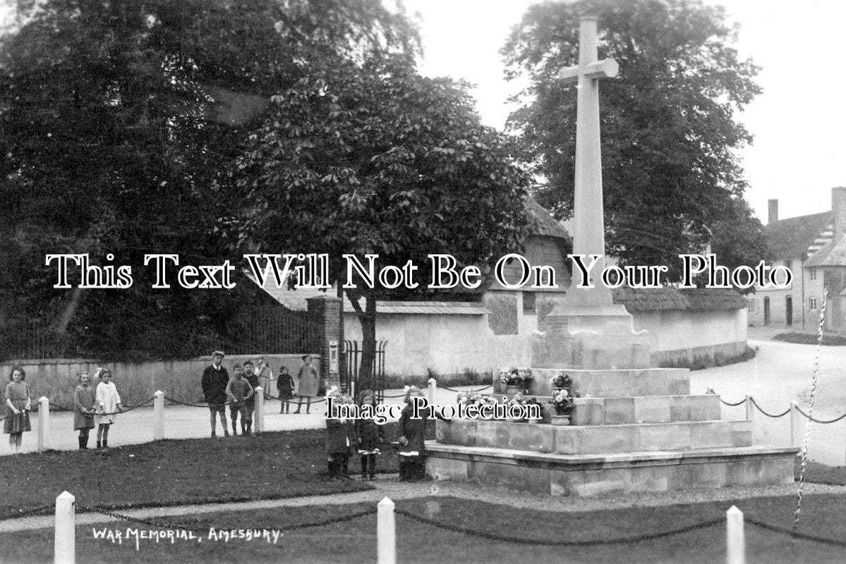WI 853 - Amesbury War Memorial, Salisbury Plain, Wiltshire