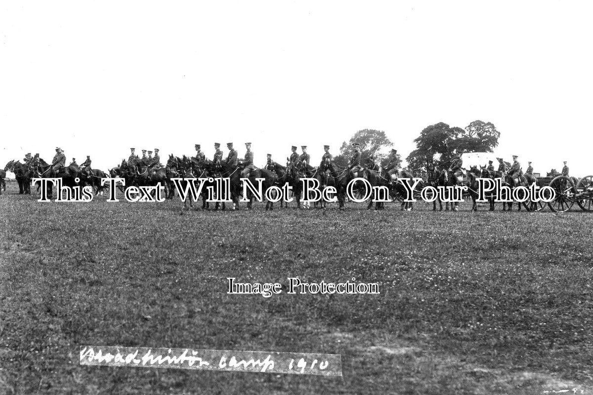 WI 864 - Broad Hinton Military Camp, Wiltshire 1910