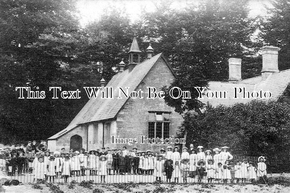 WI 958 - Chilmark School, Wiltshire c1910