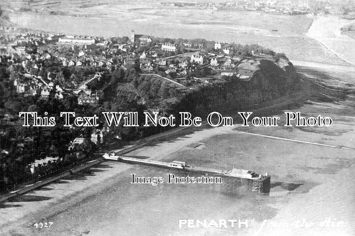 WL 1007 - Penarth From The Air, Wales