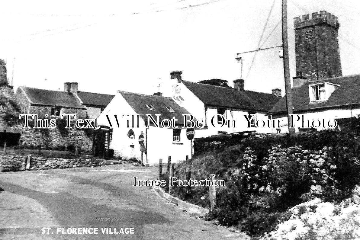 WL 1028 - St Florence Village, Pembrokeshire, Wales