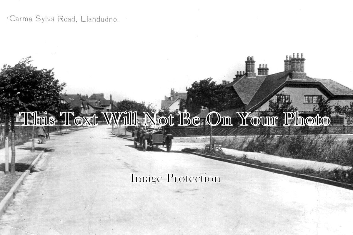 WL 1032 - Carma Sylva Road, Llandudno, Wales c1911