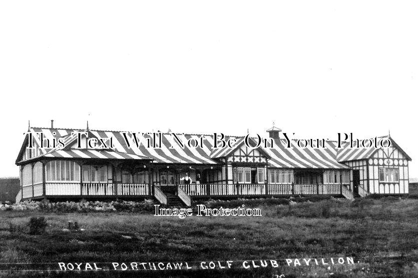 WL 1036 - Royal Porthcawl Golf Club Pavilion, Wales c1911
