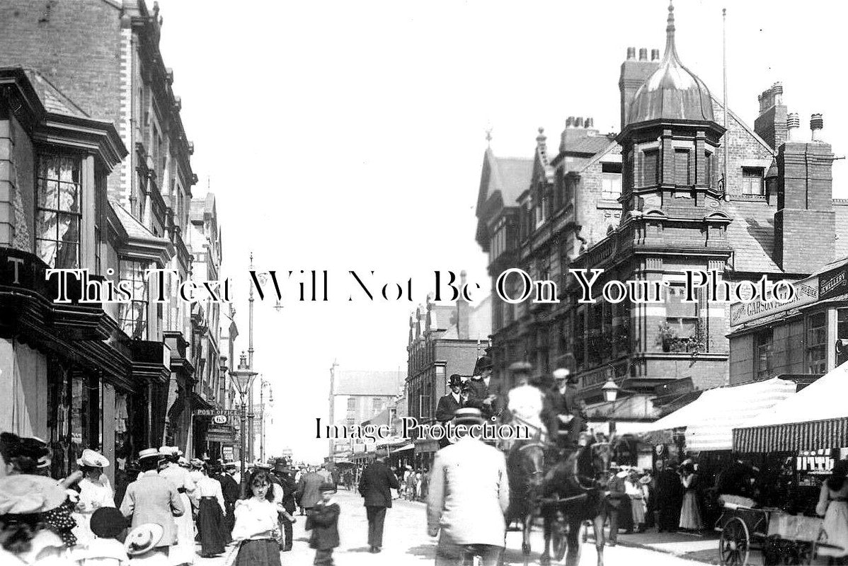 WL 110 - High Street, Rhyl, Wales c1908