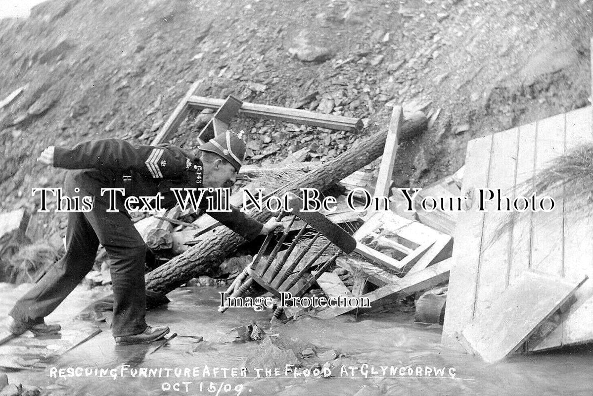 WL 1108 - The Flood At Glyncorrwg, Neath Port Talbot, Wales 1909