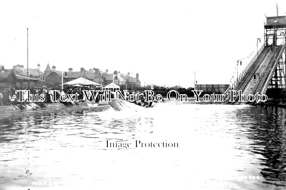 WL 1121 - Water Chute, Marine Lake, Rhyl, Wales