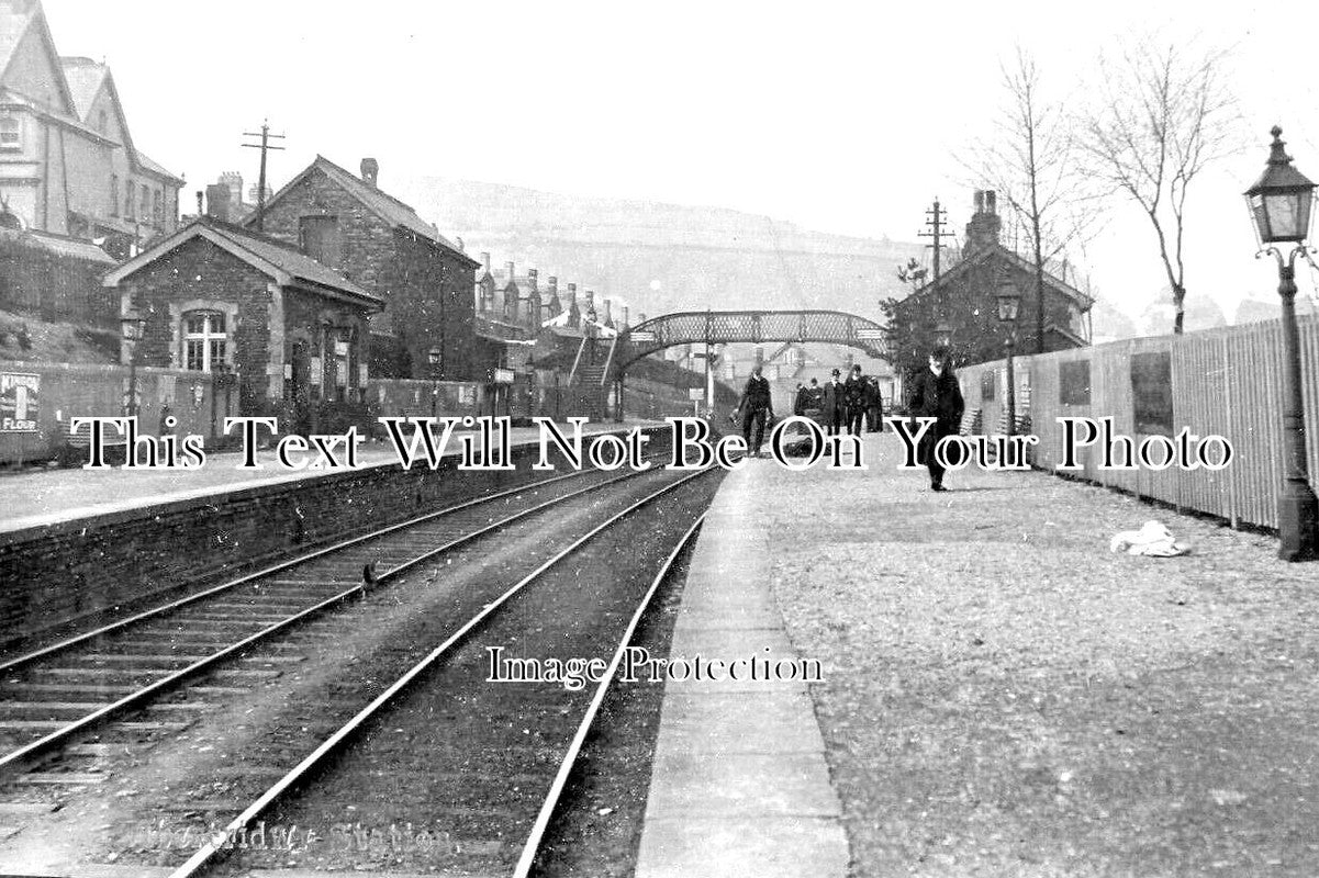 WL 1157 - Abertridwr Railway Station, Caerphilly, Wales
