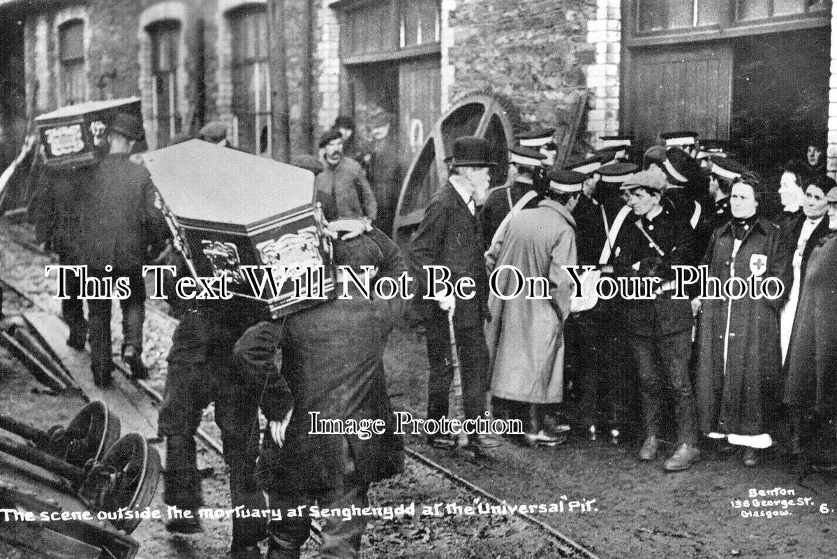WL 1176 - Outside The Mortuary, Senghenydd Pit Disaster, Wales