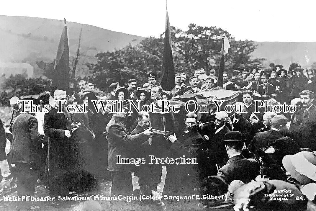WL 1226 - Senghenydd Welsh Pit Disaster Funeral, Glamorgan, Wales