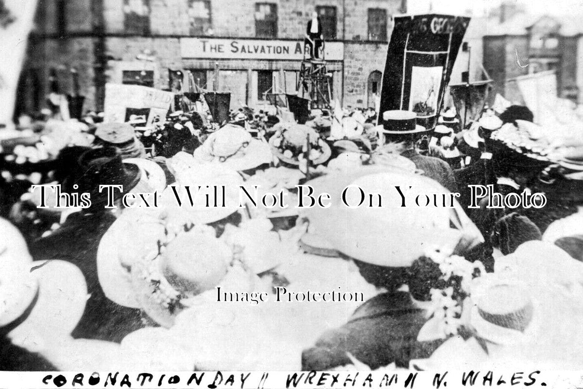 WL 1243 - Coronation Day, Wrexham, Wales
