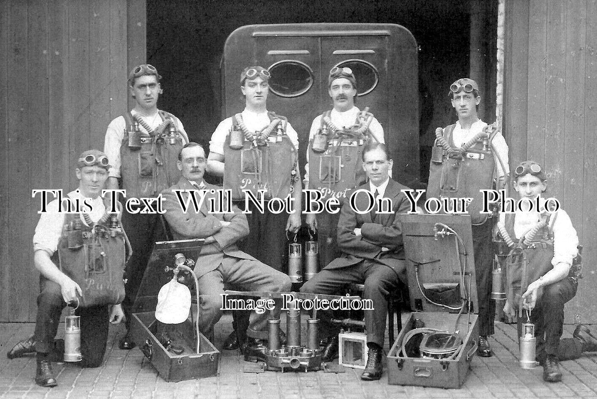 WL 1396 - Coal Mine Rescue Team, Glamorgan, Wales