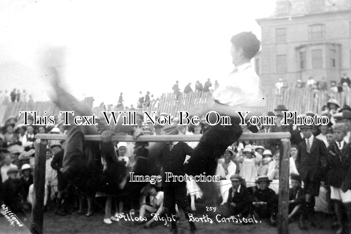 WL 141 - Borth Carnival Pillow Fight, Wales 1919