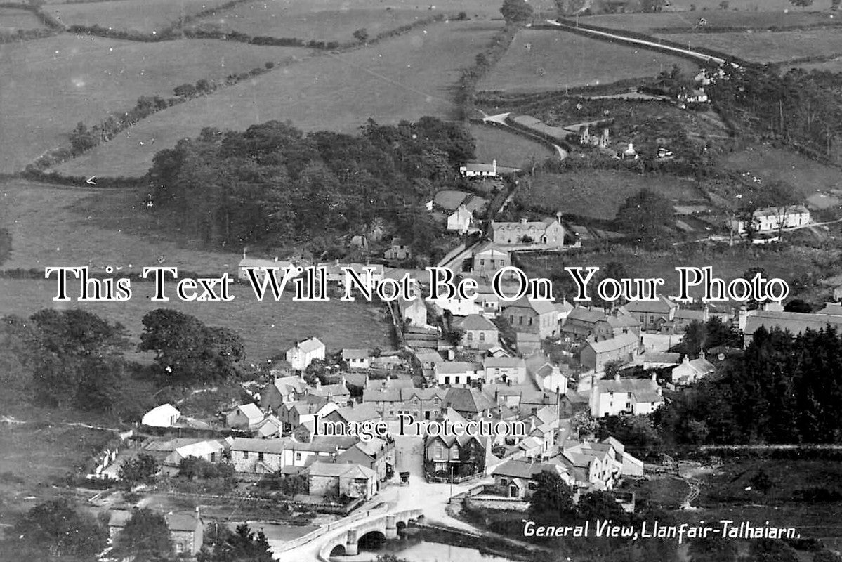 WL 1463 - General View Of Llanfair Talhaiarn, Wales