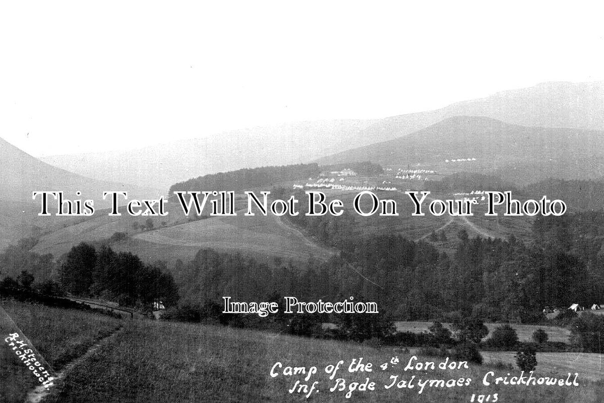 WL 1479 - 4th London Inf Brigade Camp, Crickhowell, Wales 1913