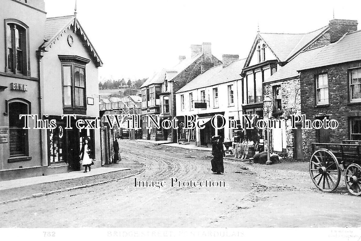 WL 1482 - Bridge Street, Pontardulais, Wales c1916