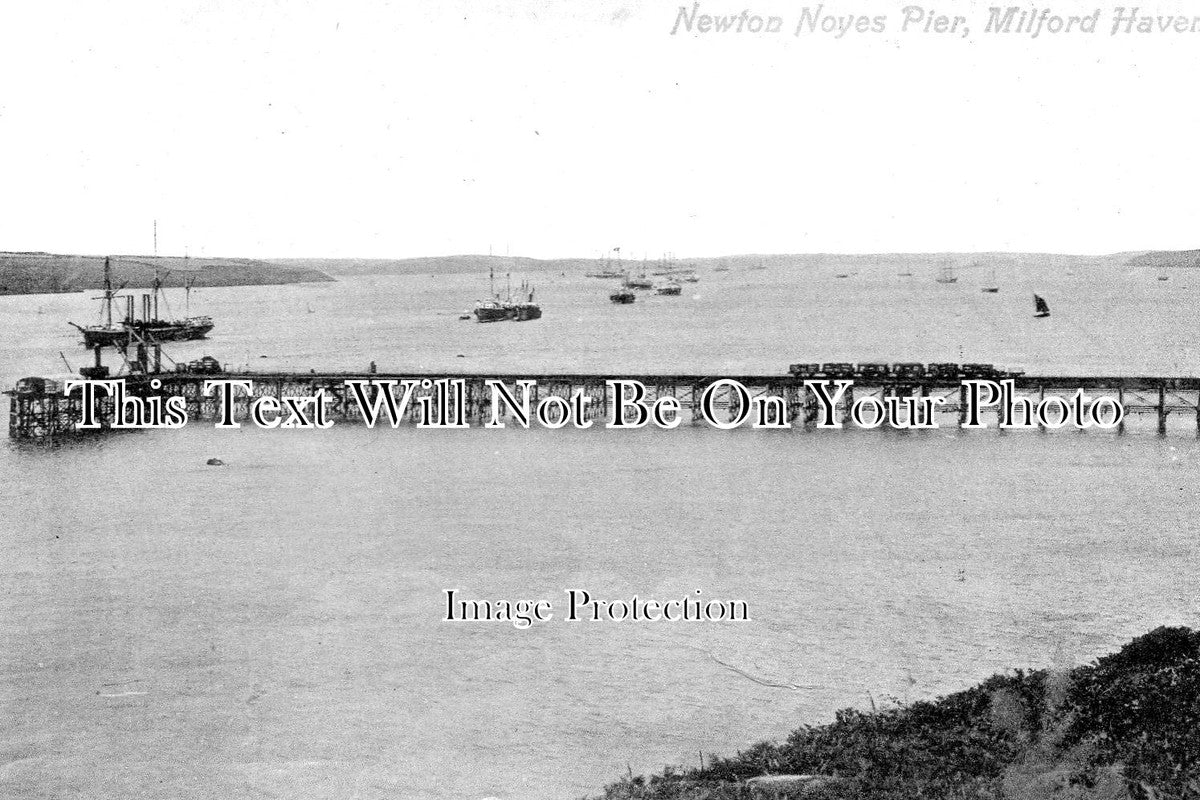 WL 15 - Newton Noyes Pier, Milford Haven, Wales c1908