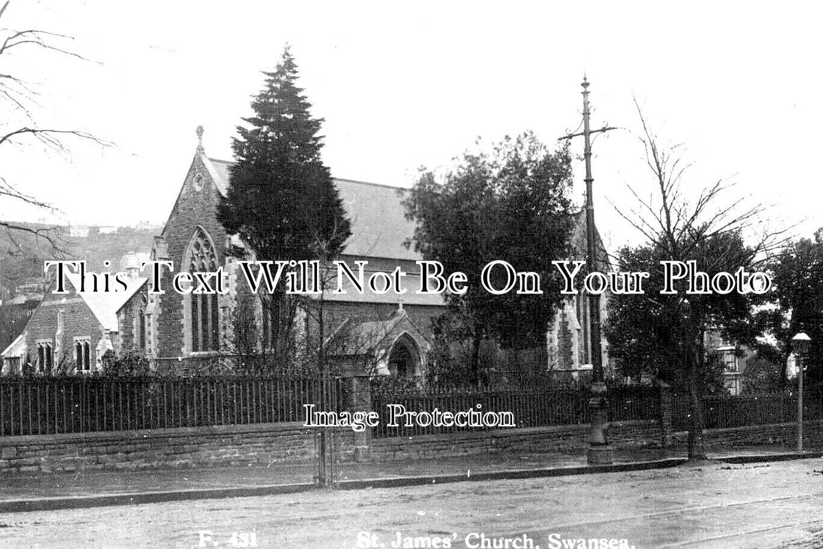 WL 1538 - St James Church, Swansea, Wales