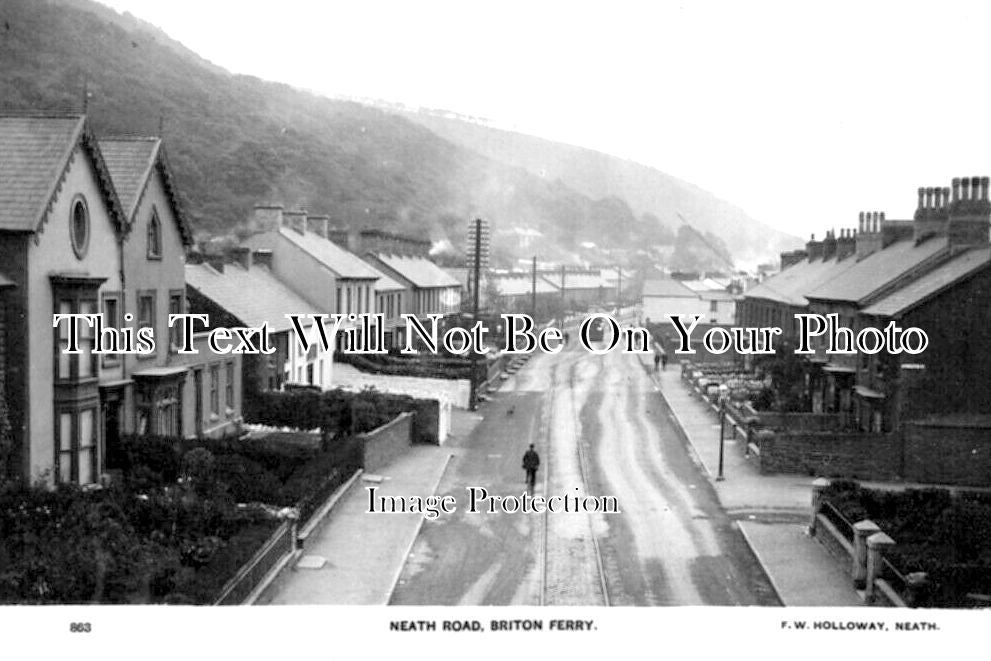 WL 1613 - Neath Road, Briton Ferry, Glamorgan, Wales