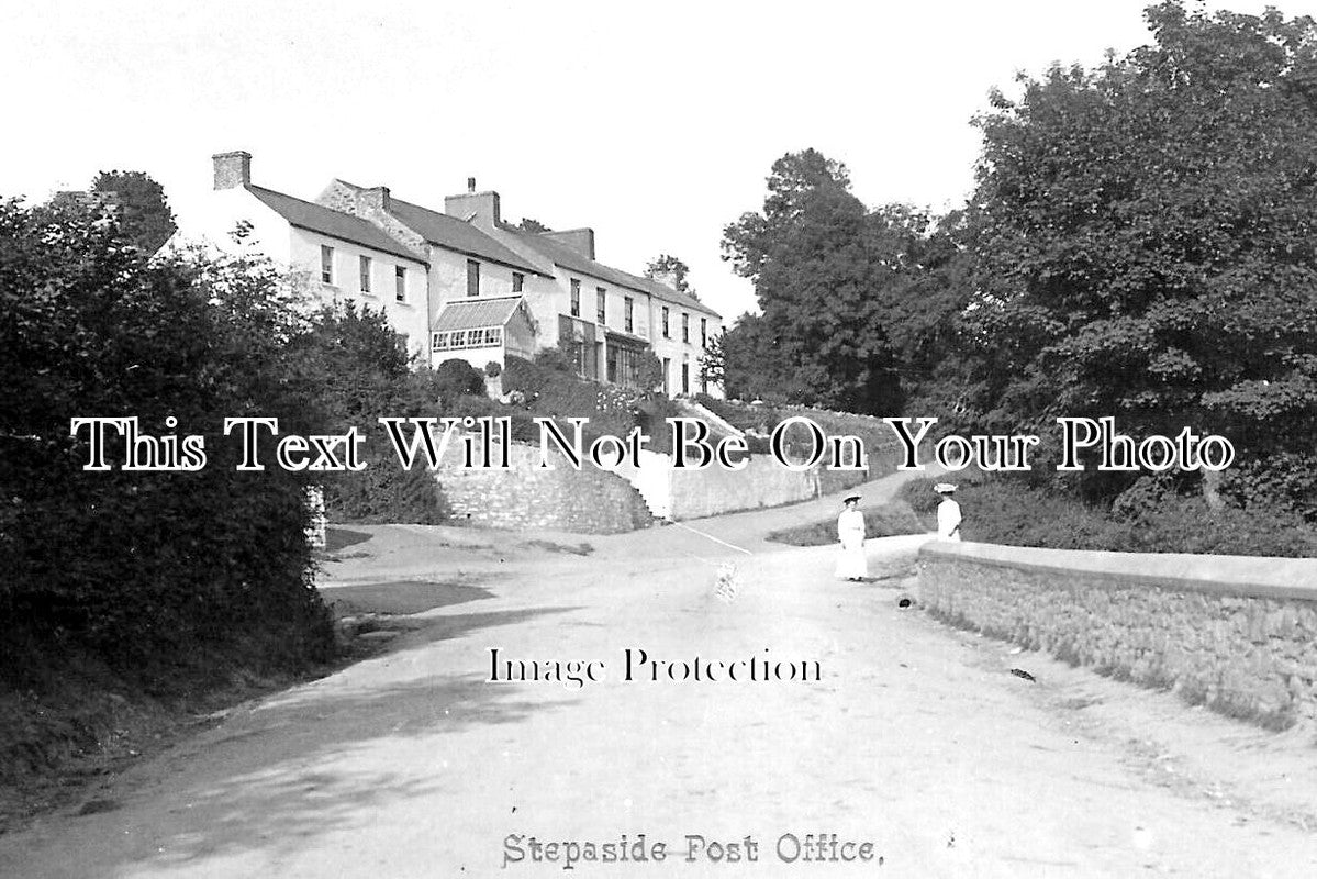 WL 1633 - Stepaside Post Office, Wales c1918