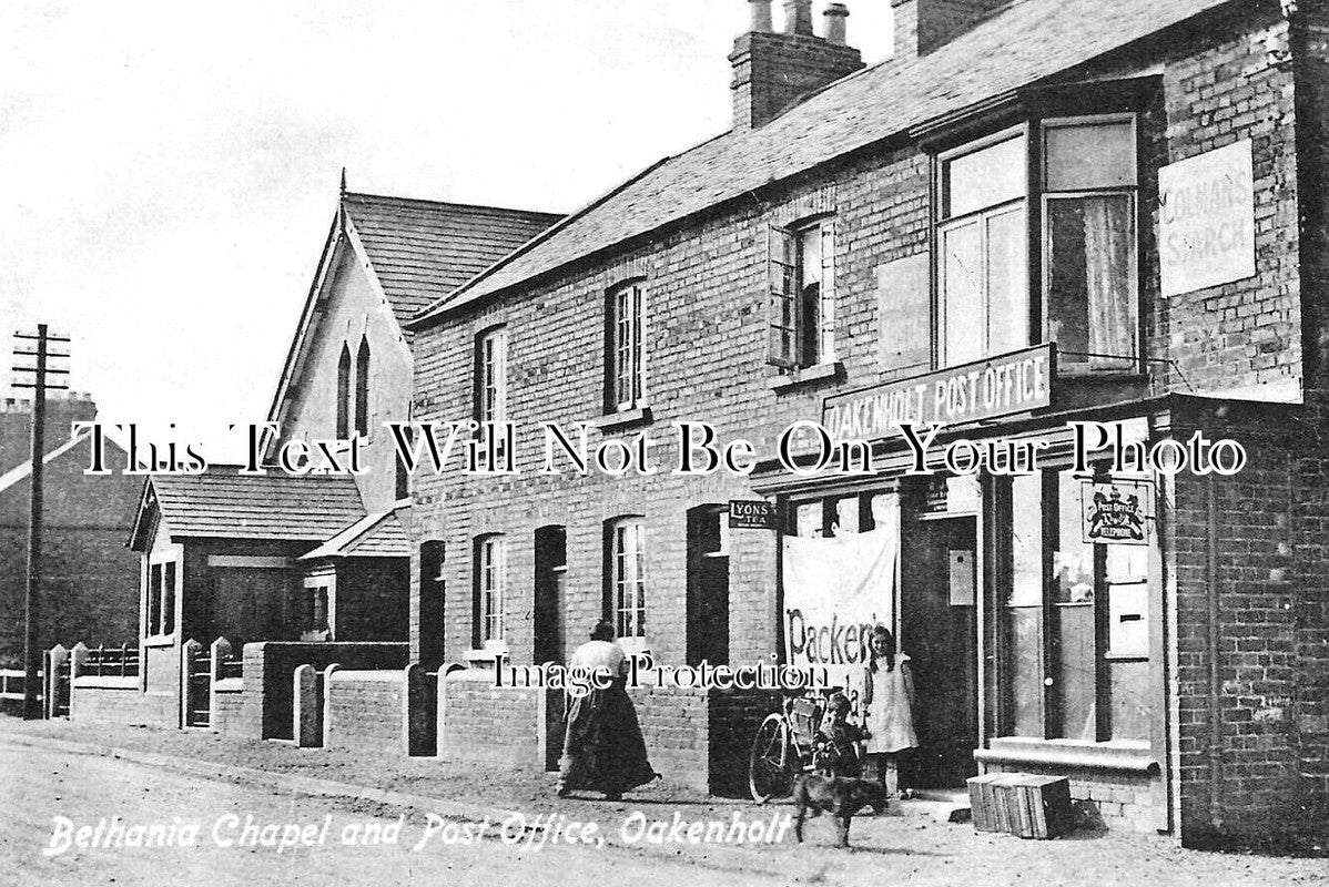 WL 1677 - Bethania Chapel & Post Office, Oakenholt, Wales